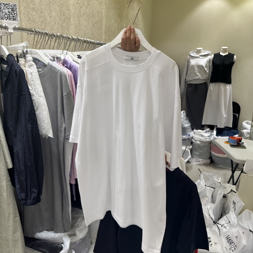 REFLAT韓國㊣直郵東大門代購女裝新品25春夏職業人氣休閑T恤REFLATT恤圖色4