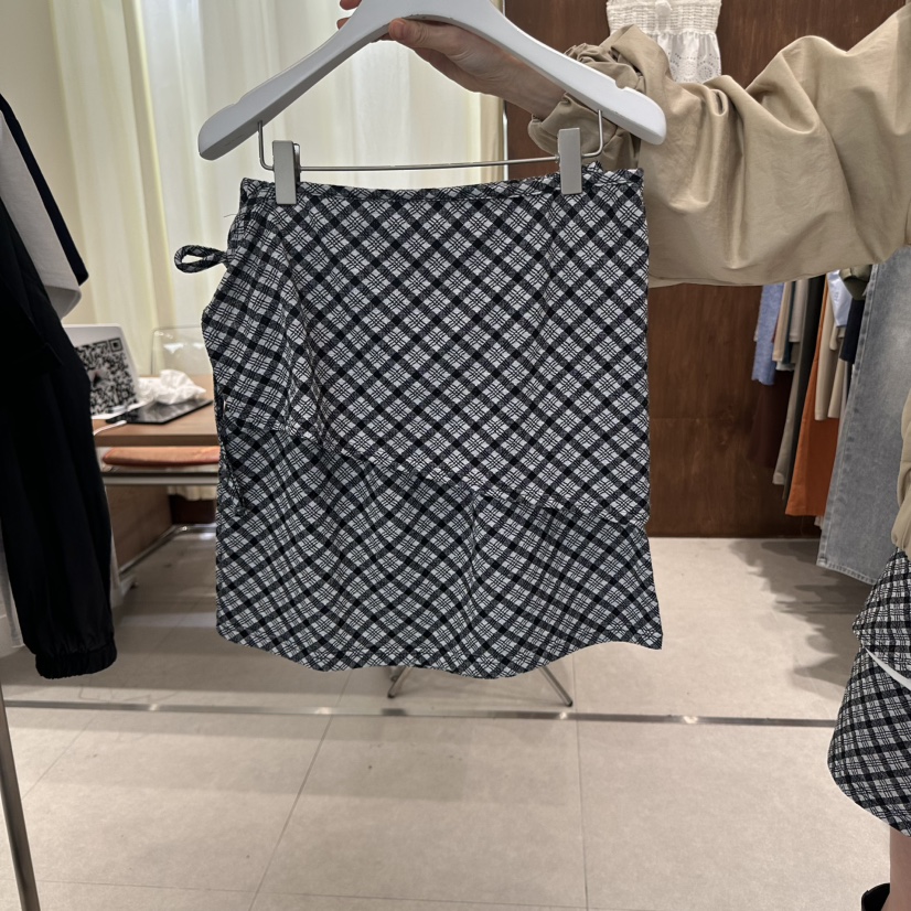 BUCKLE韓國直郵㊣女裝新品25春夏推薦職業熱賣人氣休閑短裙BUCKLE短裙