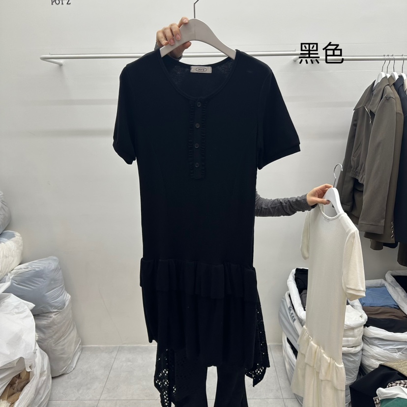 POT.Z韓國直郵㊣東大門實拍女裝新款25春夏人氣推薦連衣裙POT.Z連衣裙圖色4