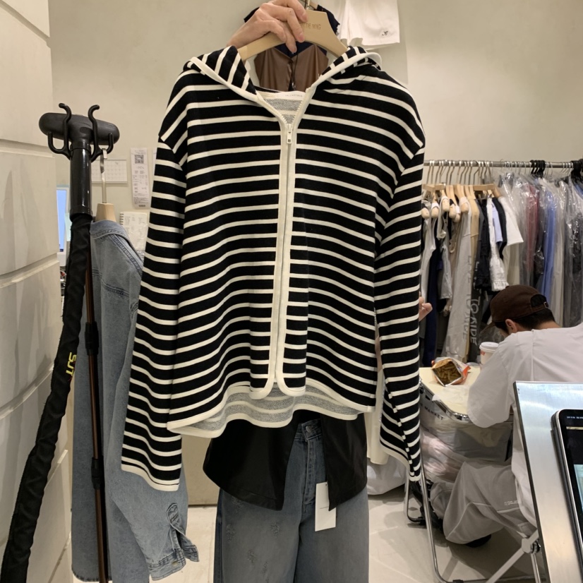 SALONDEMAG直郵韓國代購㊣女裝新品休閑推薦職業熱賣人氣衛衣SALONDEMAG衛衣