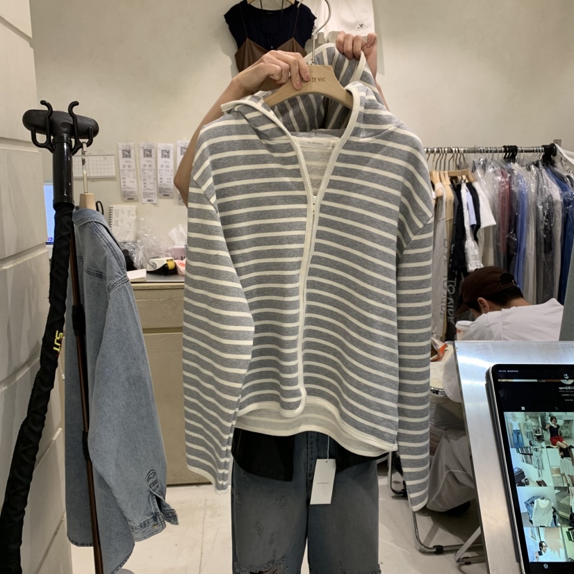 SALONDEMAG直郵韓國代購㊣女裝新品休閑推薦職業熱賣人氣衛衣SALONDEMAG衛衣圖色3