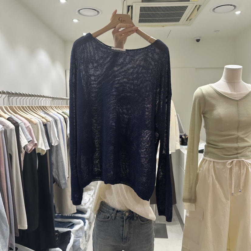GLORY韓國直郵㊣東大門實拍女裝新品25春夏時尚熱賣休閑針織衫GLORY針織衫圖色3