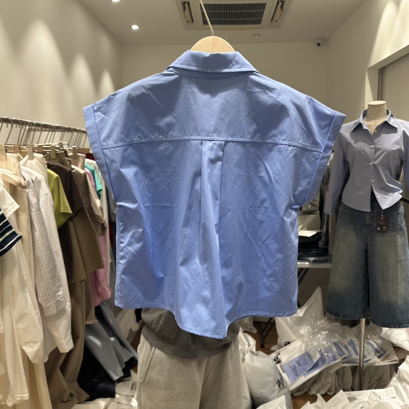 DOUZE直郵韓國代購㊣女裝新款熱賣時尚休閑推薦職業襯衫蕾絲衫DOUZE襯衫/蕾絲衫