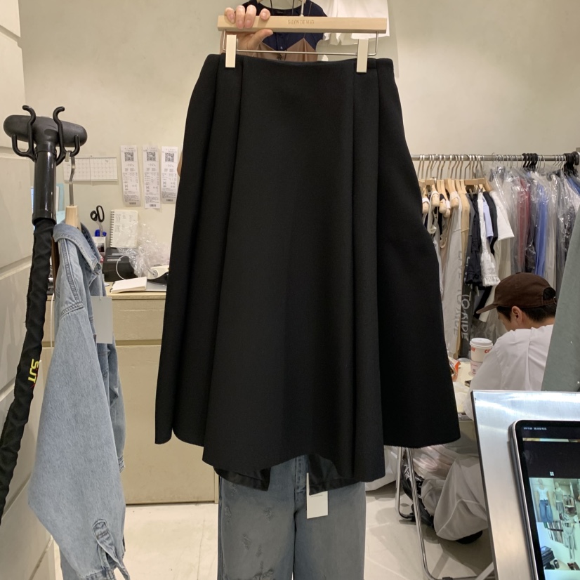 SALONDEMAG韓國㊣直郵東大門代購女裝新款25春夏半身裙中短裙SALONDEMAG半身裙/中短裙圖色3