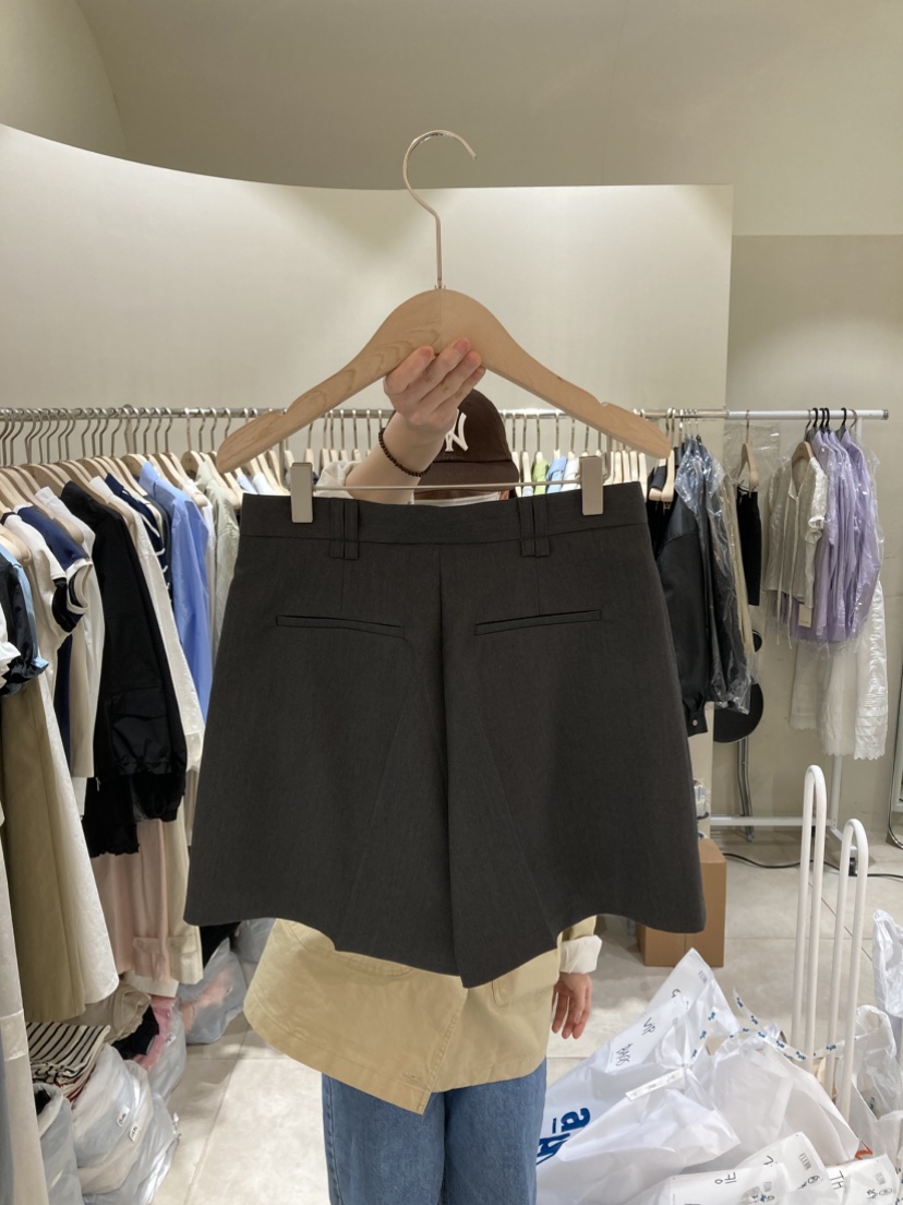 FLEUR-P韓國㊣直郵東大門代購女裝新款25春夏休閑人氣短褲FLEUR短褲