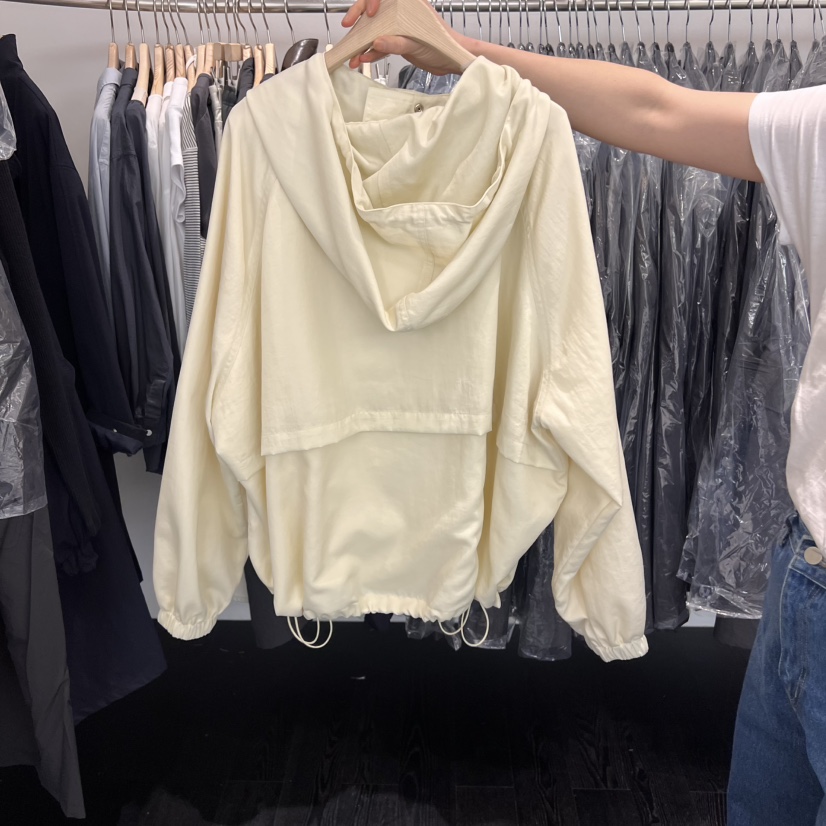 TAFFETA直郵韓國代購㊣女裝新品職業25春夏休閑人氣夾克連帽TAFFETA夾克