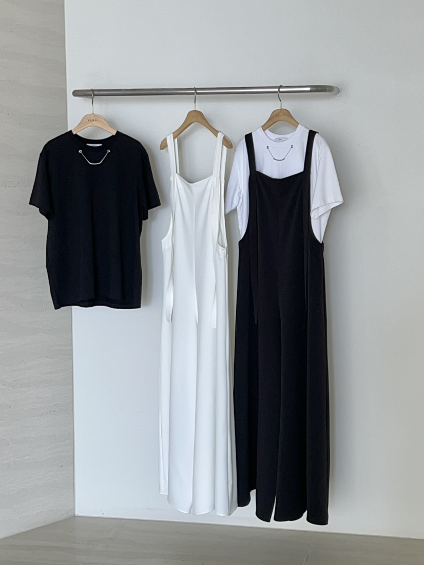 VERNI韓國㊣直郵東大門代購女裝新品熱賣休閑25春夏時尚背帶褲VERNI背帶褲