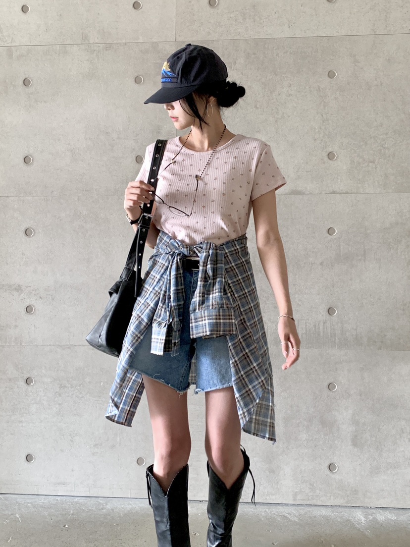 DAVICHI直郵韓國代購㊣女裝新款人氣推薦休閑時尚25春夏短褲DAVICHI短褲