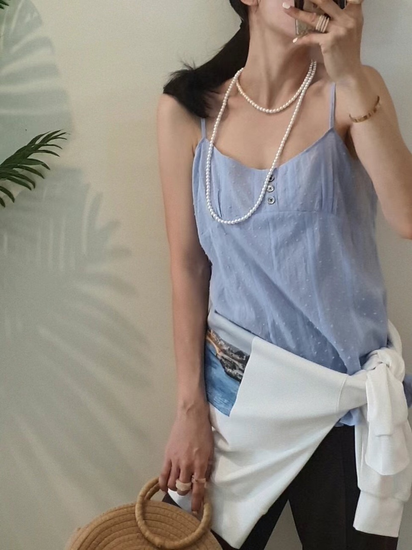 GENTLE B韓國直郵㊣女裝新款休閑推薦時尚25春夏熱賣吊帶背心GENTLE B吊帶/背心