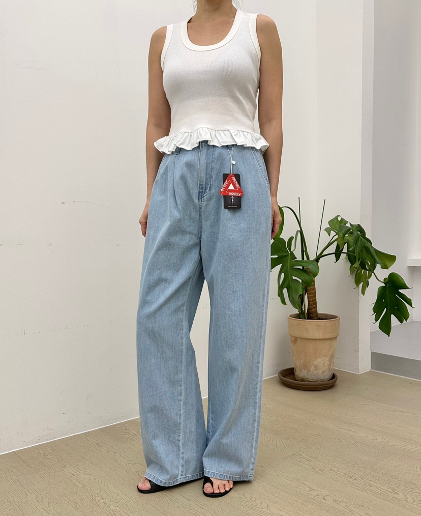 BUT韓國直郵㊣女裝新款時尚推薦25春夏休閑人氣熱賣牛仔褲button牛仔褲
