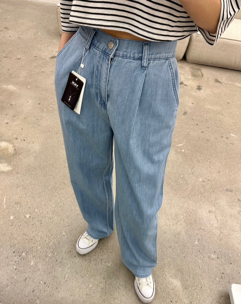 BUT韓國直郵㊣女裝新款時尚推薦25春夏休閑人氣熱賣牛仔褲button牛仔褲圖色2