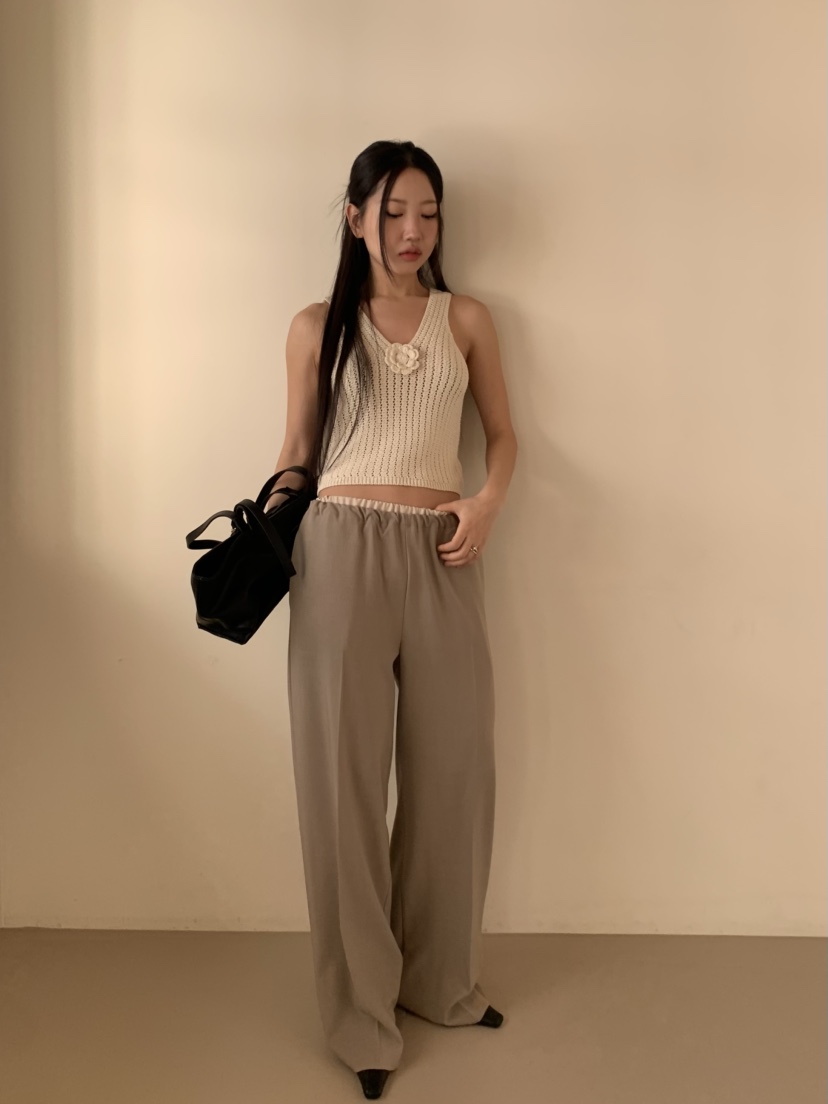 MURMUR韓國直郵㊣東大門實拍女裝新款推薦25春夏正裝褲西褲MURMUR正裝褲/西褲