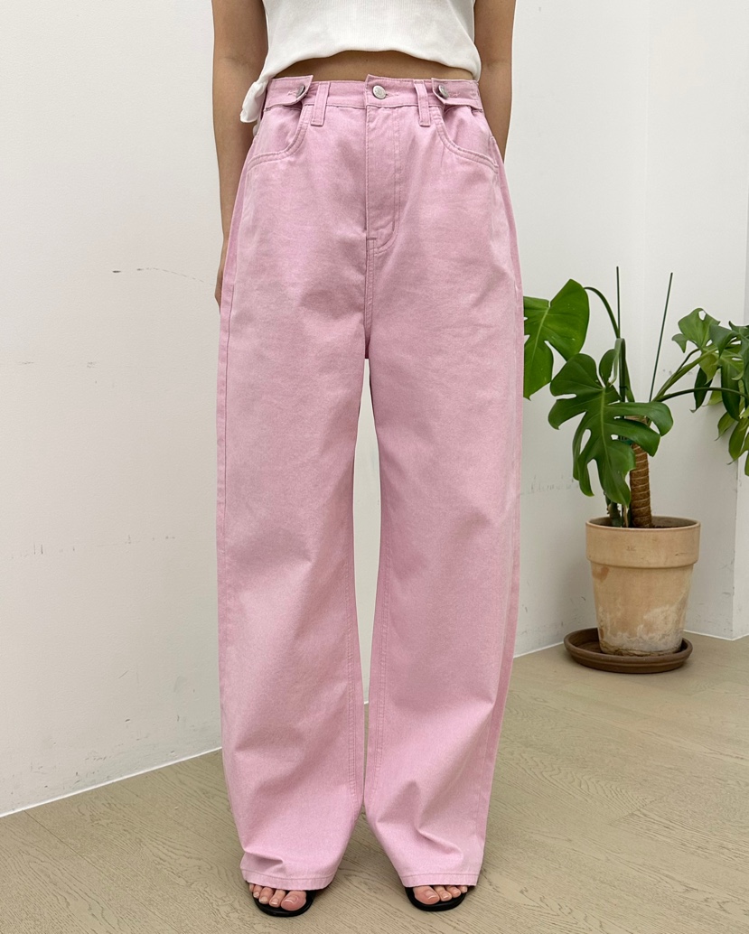 BUT韓國直郵㊣女裝新品25春夏休閑推薦人氣時尚熱賣休閑褲button休閑褲
