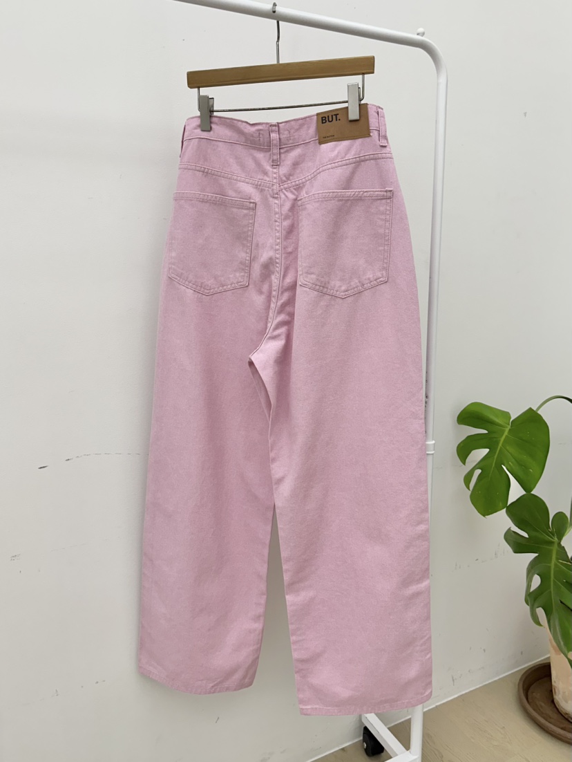 BUT韓國直郵㊣女裝新品25春夏休閑推薦人氣時尚熱賣休閑褲button休閑褲