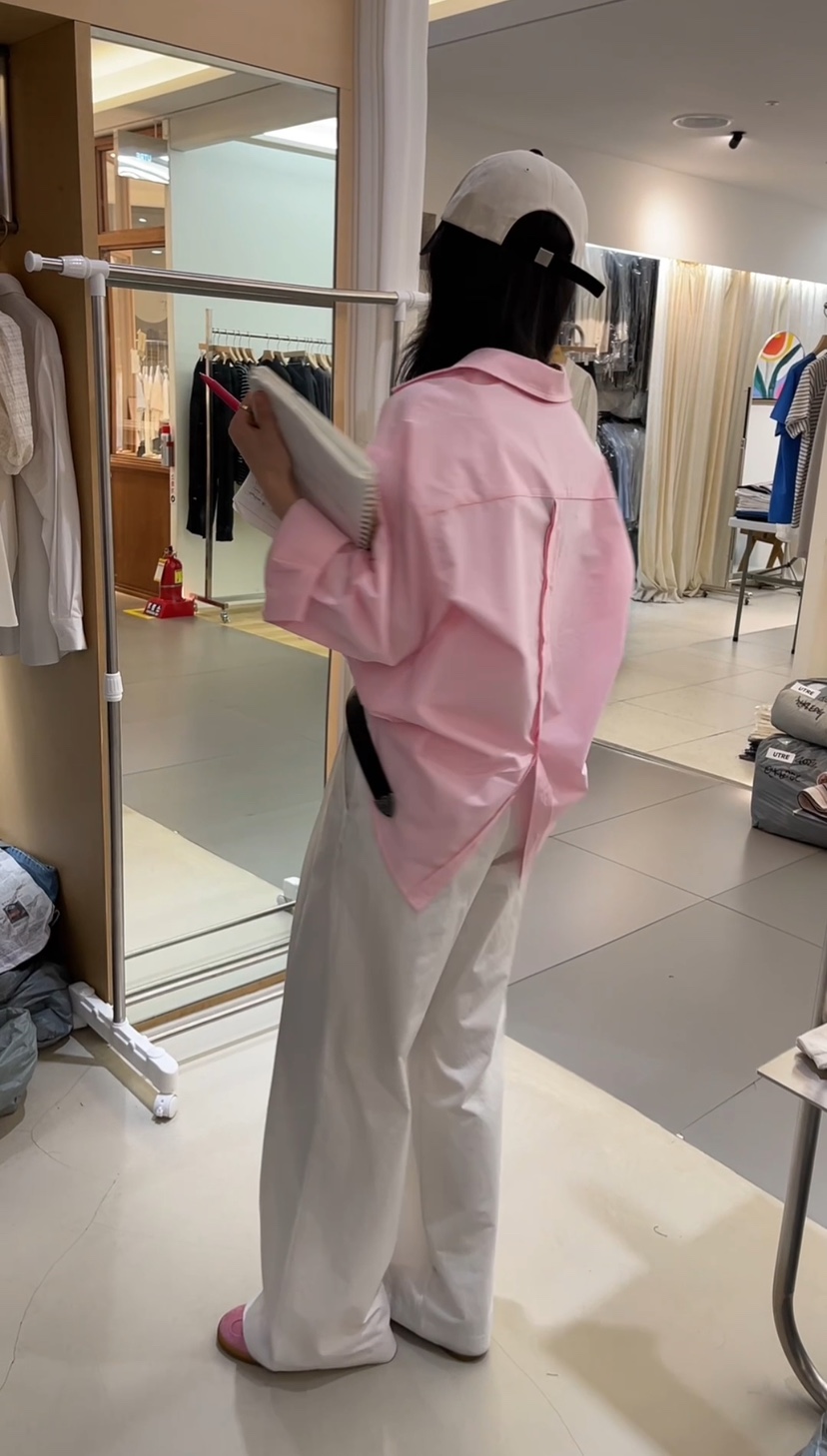 BOUND.A韓國直郵㊣女裝新品25春夏推薦人氣時尚襯衫蕾絲衫BOUND.A襯衫/蕾絲衫