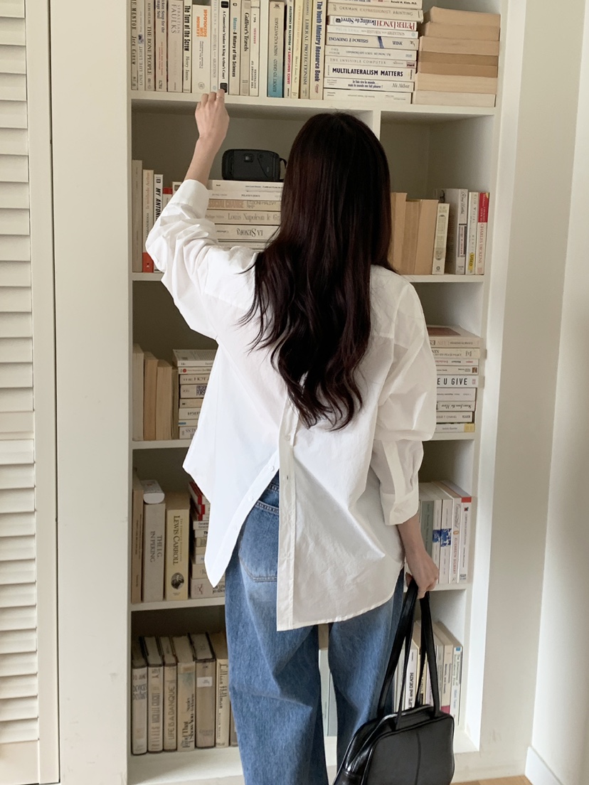 BOUND.A韓國直郵㊣女裝新品25春夏推薦人氣時尚襯衫蕾絲衫BOUND.A襯衫/蕾絲衫