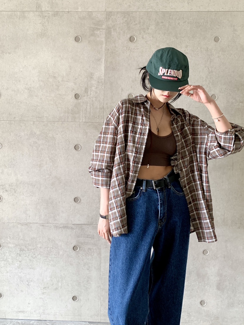 DAVICHI韓國直郵㊣東大門實拍女裝新款熱賣時尚休閑25春夏T恤DAVICHI襯衫/蕾絲衫