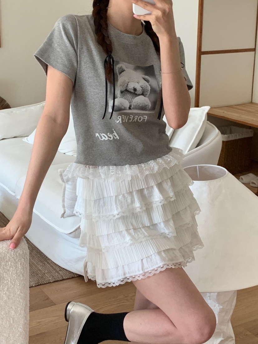 MORE THAN-P韓國直郵㊣東大門實拍女裝新款25春夏熱賣T恤MORE THANT恤