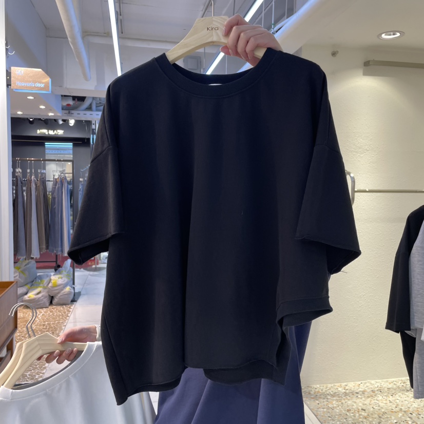 KIRA-Q韓國㊣直郵東大門代購女裝新品熱賣時尚25春夏人氣T恤KIRA-QT恤圖色3