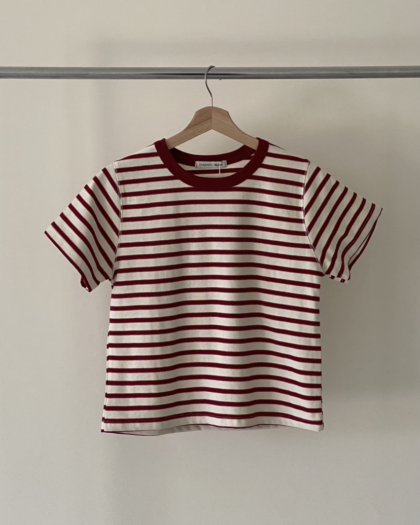 WALNUT/TAEJOON韓國直郵㊣女裝新品休閑推薦25春夏熱賣T恤Walunt/TAEJOONT恤圖色2