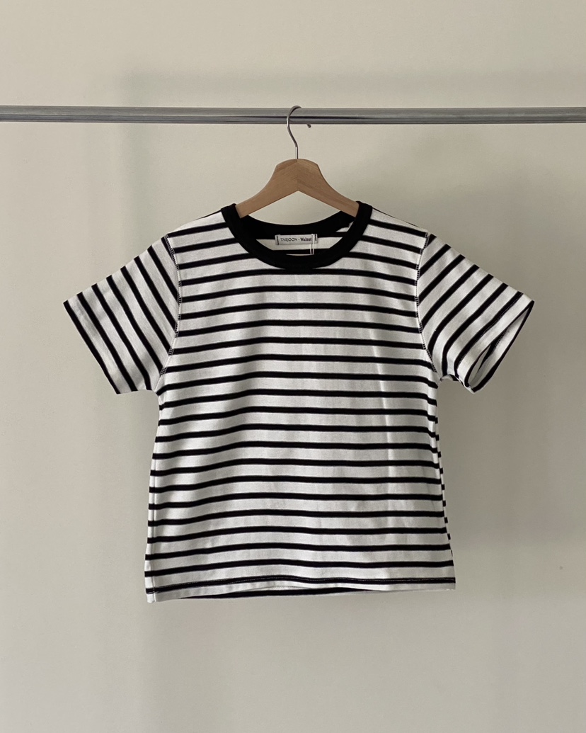 WALNUT/TAEJOON韓國直郵㊣女裝新品休閑推薦25春夏熱賣T恤Walunt/TAEJOONT恤圖色4