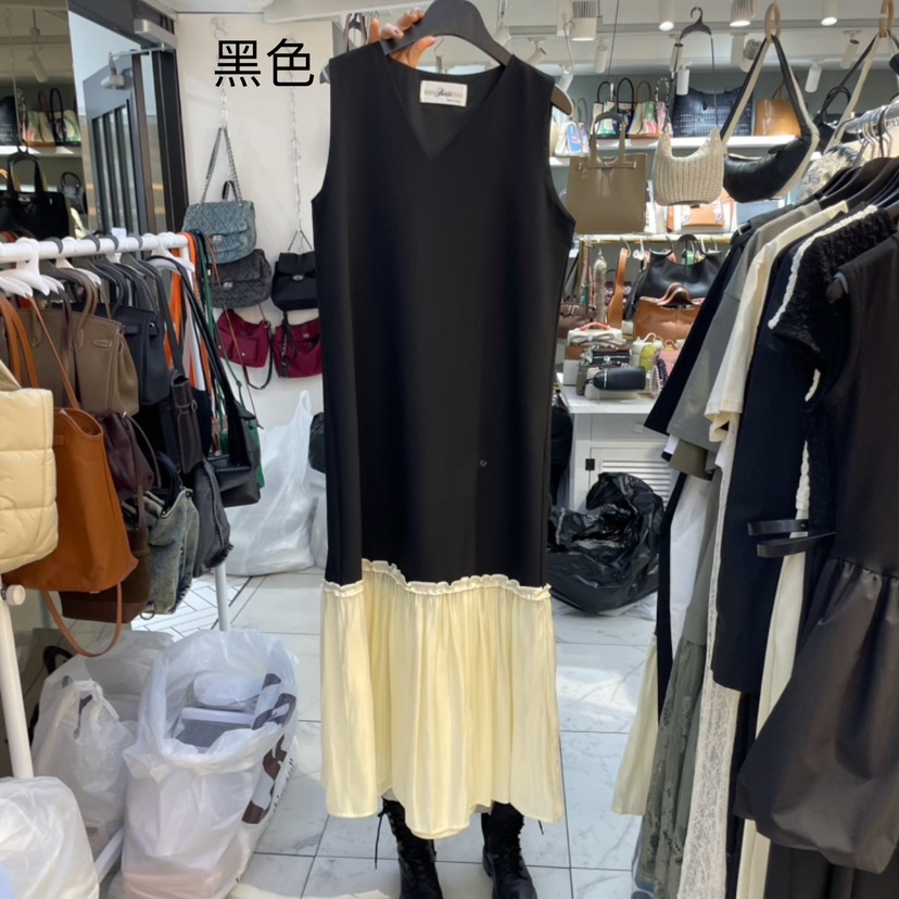BAKHA直郵韓國代購㊣女裝新品25春夏休閑時尚人氣熱賣連衣裙BAKHA連衣裙圖色2