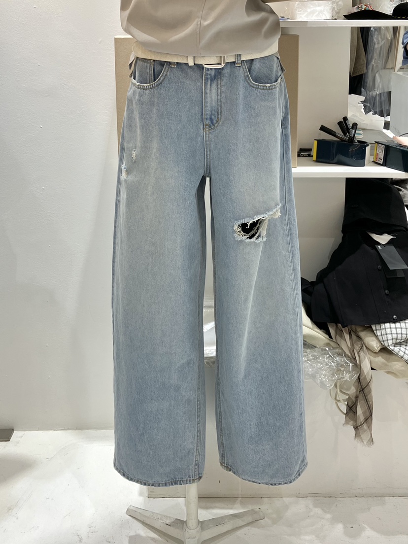 J SHOP韓國直郵㊣女裝新品25春夏推薦人氣熱賣休閑時尚牛仔褲J_SHOP牛仔褲