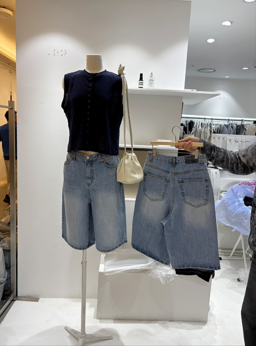 J SHOP直郵韓國代購㊣女裝新款25春夏推薦休閑人氣熱賣短褲J_SHOP短褲
