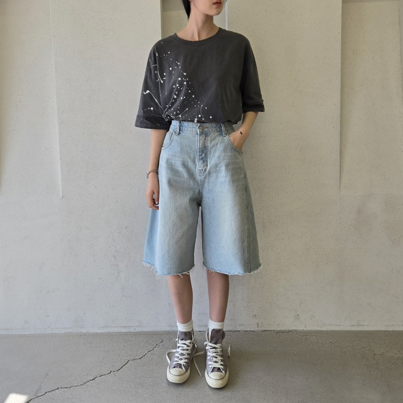 LA BLOOM韓國㊣直郵東大門代購女裝新品25春夏推薦熱賣短褲La Bloom短褲