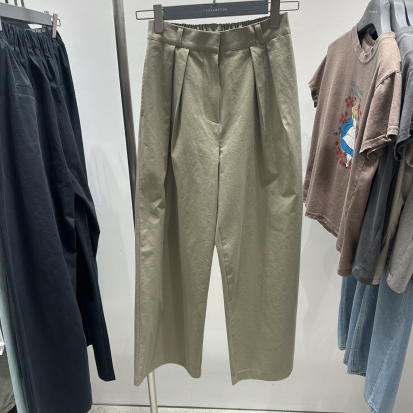 TARABY MOTION韓國直郵㊣女裝新品熱賣25春夏推薦人氣休閑褲TARABY MOTION休閑褲圖色3