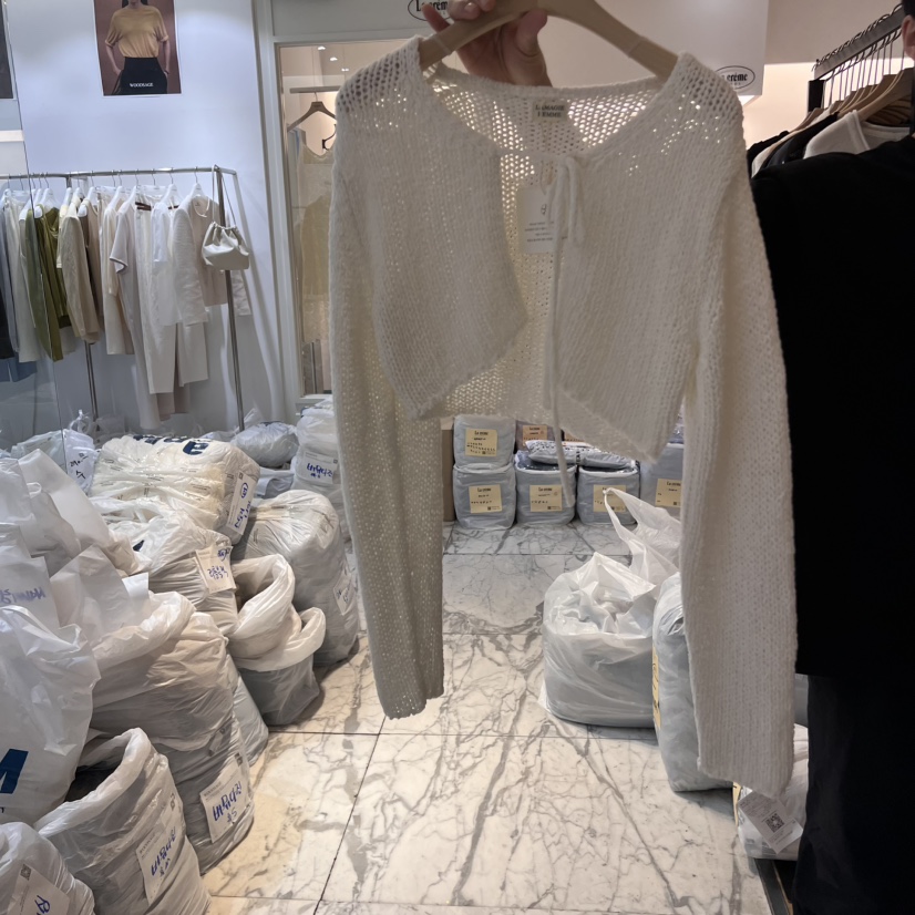 LA MAGIE FEMME韓國直郵㊣女裝新品休閑人氣熱賣推薦針織衫Lamagie Femme針織衫