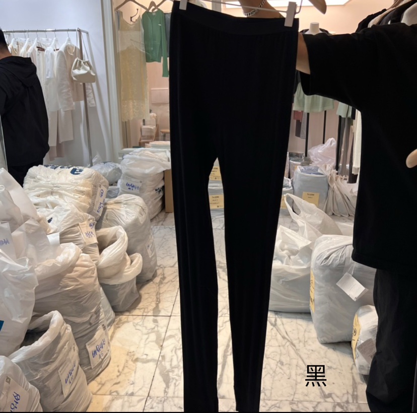 LA MAGIE FEMME直郵韓國代購㊣女裝新品人氣打底褲鯊魚褲緊身褲Lamagie Femme打底褲/鯊魚褲圖色3