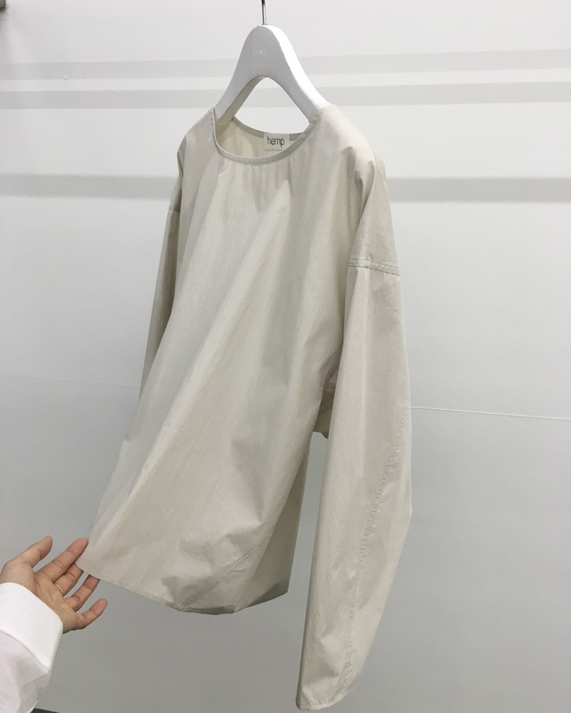 HEMP-P韓國直郵㊣女裝新品時尚25春夏熱賣推薦人氣襯衫蕾絲衫hemp襯衫/蕾絲衫