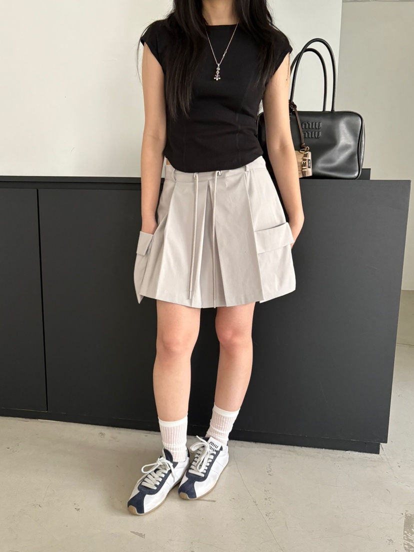 Verbena韓國㊣直郵東大門代購女裝新品25春夏推薦熱賣短裙工裝Verbena短裙