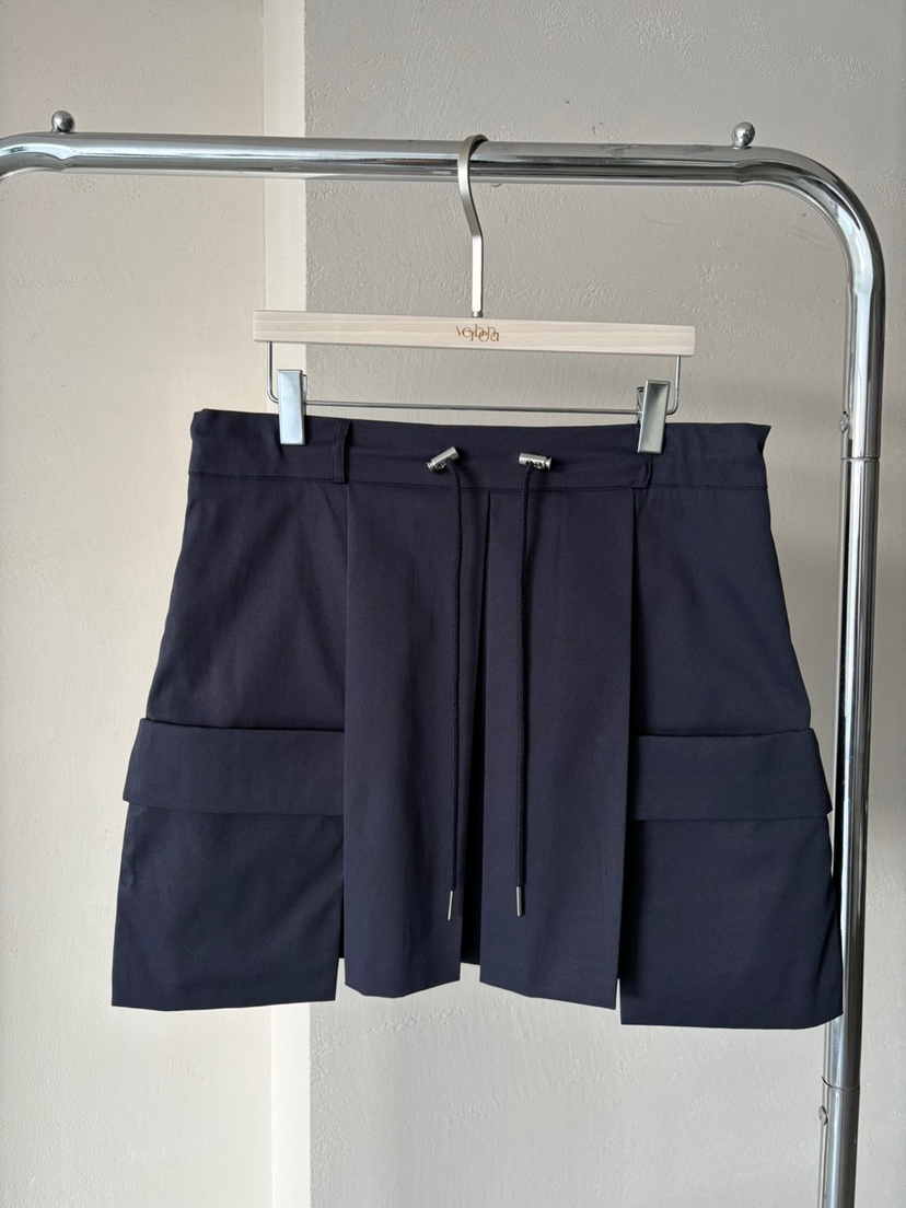 Verbena韓國㊣直郵東大門代購女裝新品25春夏推薦熱賣短裙工裝Verbena短裙圖色2