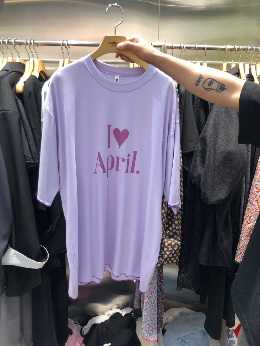MENDL S韓國直郵㊣東大門實拍女裝新品人氣推薦時尚休閑T恤MENDL ST恤圖色2