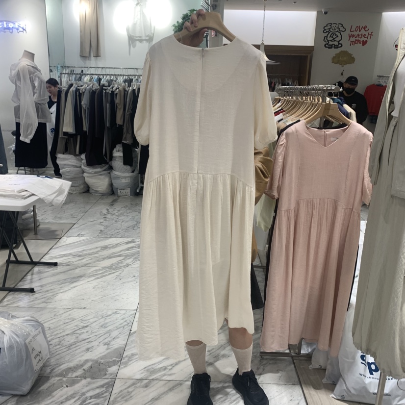 ADELINE韓國直郵㊣東大門實拍女裝新品休閑25春夏人氣連衣裙ADELINE連衣裙