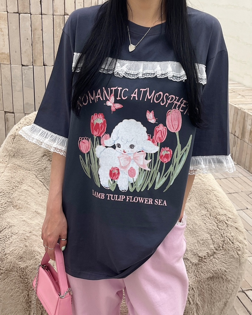 MA NYO韓國㊣直郵東大門代購女裝新款熱賣25春夏人氣推薦T恤MA NYOT恤