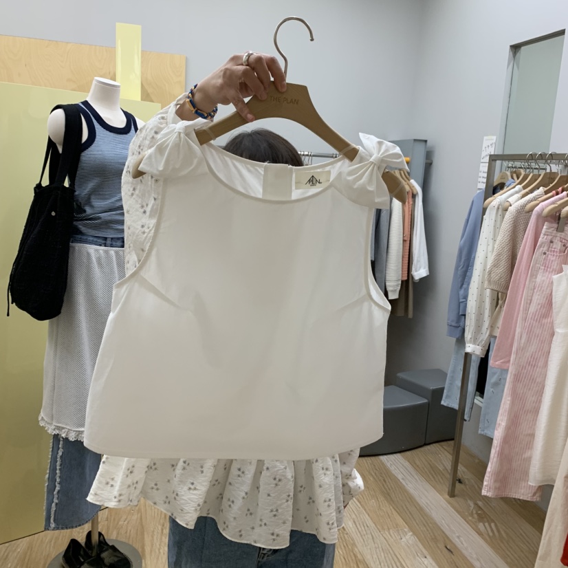 THEPLAN韓國直郵㊣東大門實拍女裝新款25春夏人氣推薦吊帶背心THE PLAN吊帶/背心圖色2