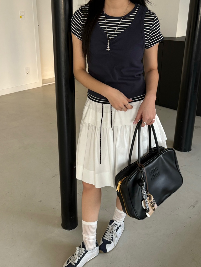 Verbena韓國㊣直郵東大門代購女裝新款25春夏時尚套裝兩件套Verbena套裝