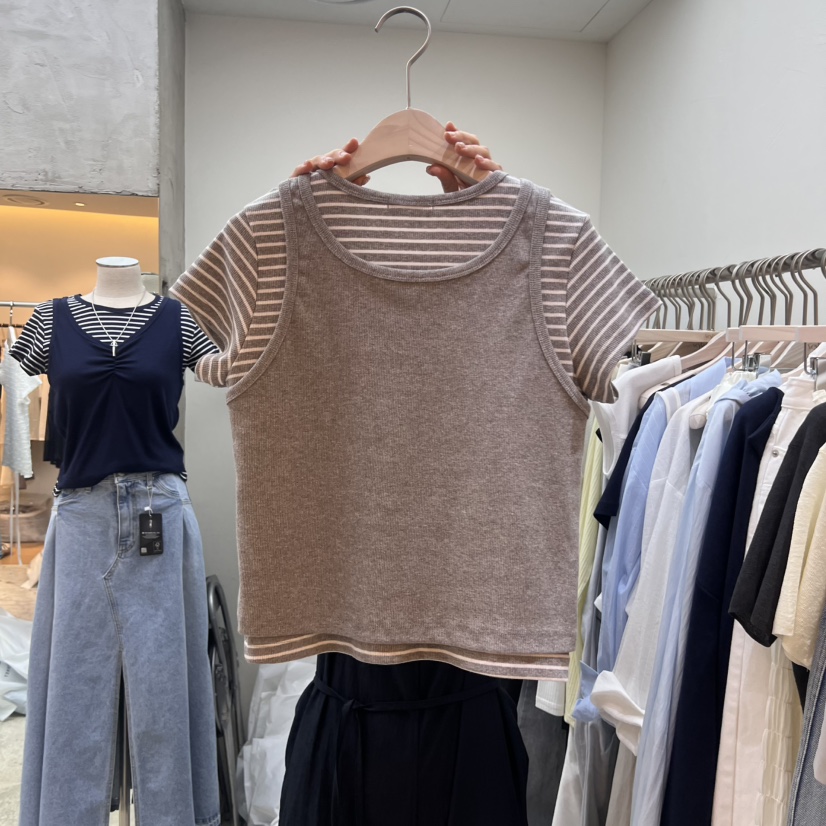 Verbena韓國㊣直郵東大門代購女裝新款25春夏時尚套裝兩件套Verbena套裝