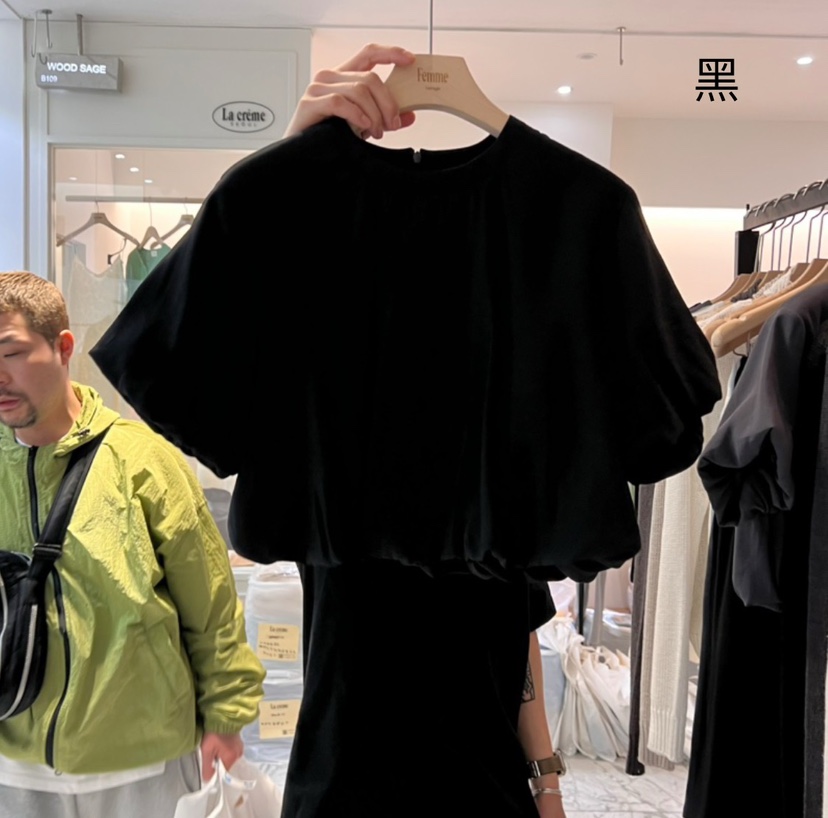LA MAGIE FEMME韓國㊣直郵東大門代購女裝新款時尚襯衫蕾絲衫Lamagie Femme襯衫/蕾絲衫圖色3