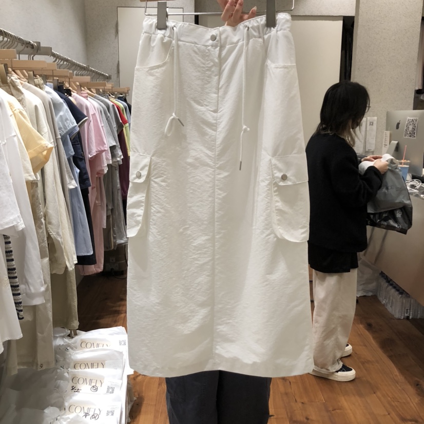 COMELY直郵韓國代購㊣女裝新款25春夏時尚熱賣半身裙中短裙COMELY半身裙/中短裙