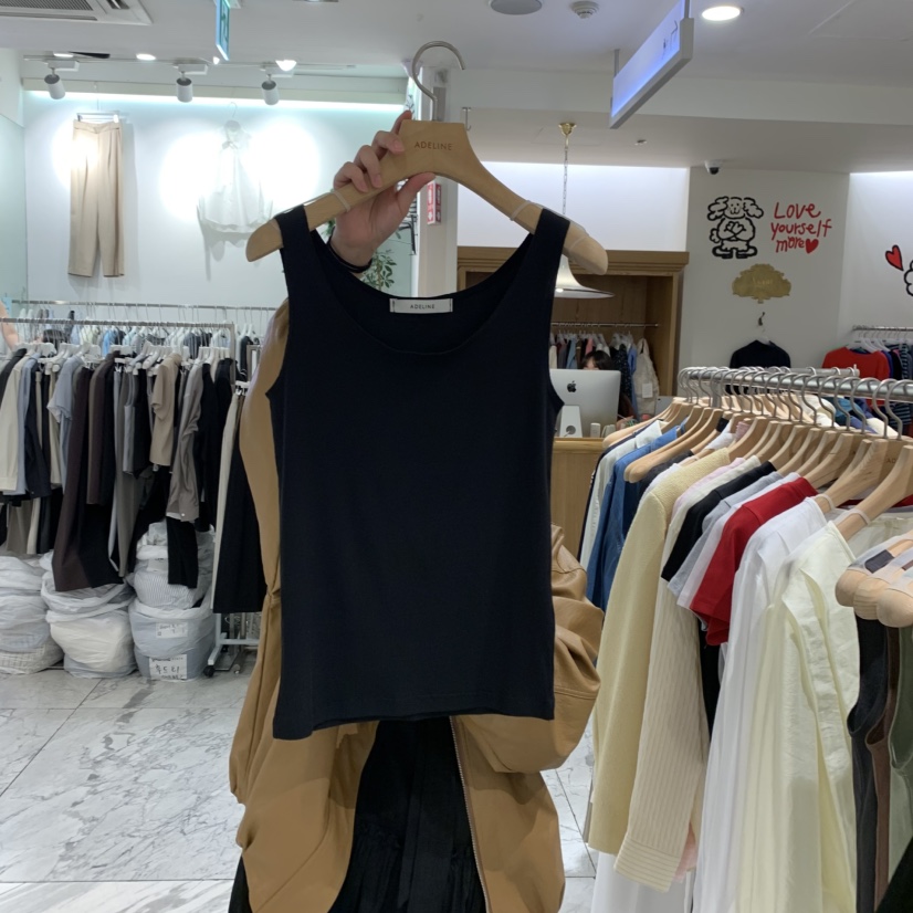 ADELINE韓國㊣直郵東大門代購女裝新款休閑熱賣推薦吊帶背心ADELINE吊帶/背心圖色6