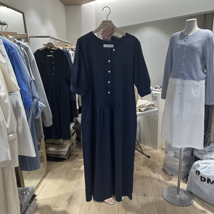 MARANT韓國直郵㊣女裝新品推薦休閑時尚25春夏人氣熱賣連衣裙MARANT連衣裙圖色2