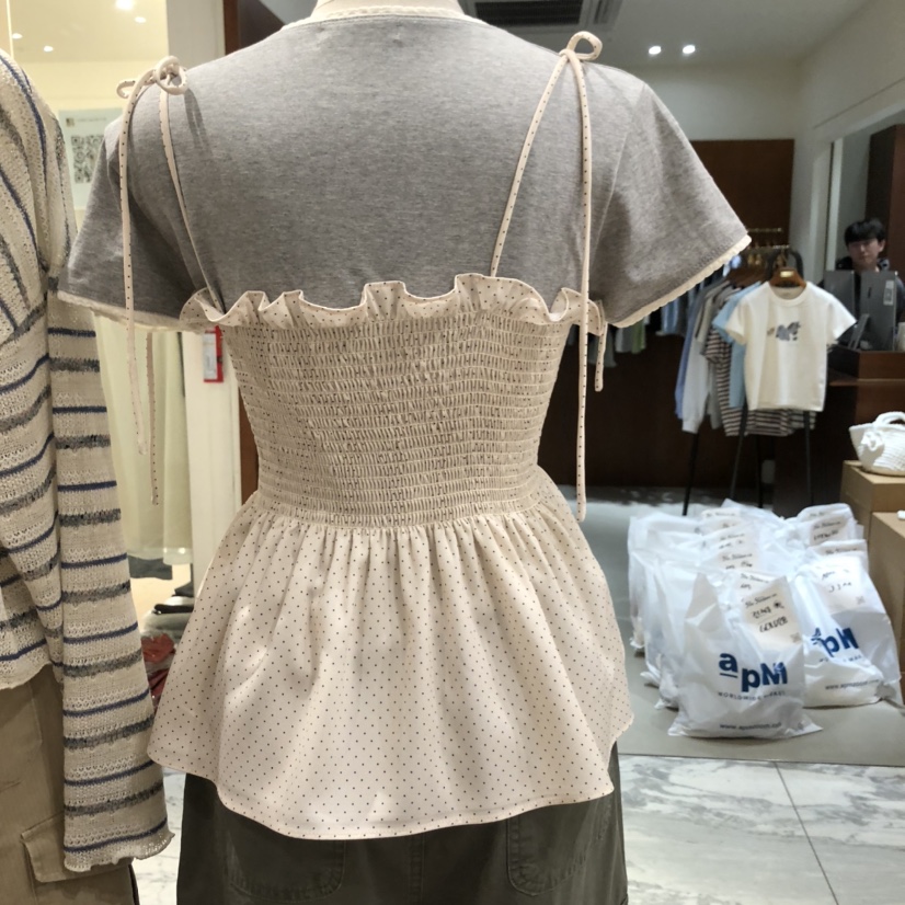 COMELY韓國㊣直郵東大門代購女裝新款熱賣吊帶背心不含內搭COMELY吊帶/背心
