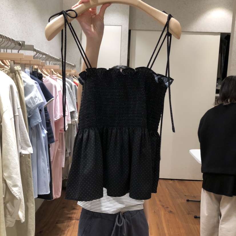 COMELY韓國㊣直郵東大門代購女裝新款熱賣吊帶背心不含內搭COMELY吊帶/背心圖色2