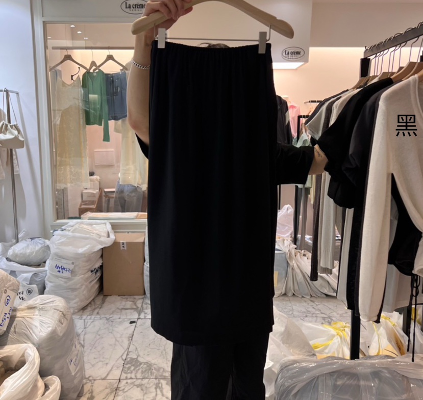 LA MAGIE FEMME韓國㊣直郵東大門代購女裝新款25春夏長裙Lamagie Femme半身裙/中短裙圖色2