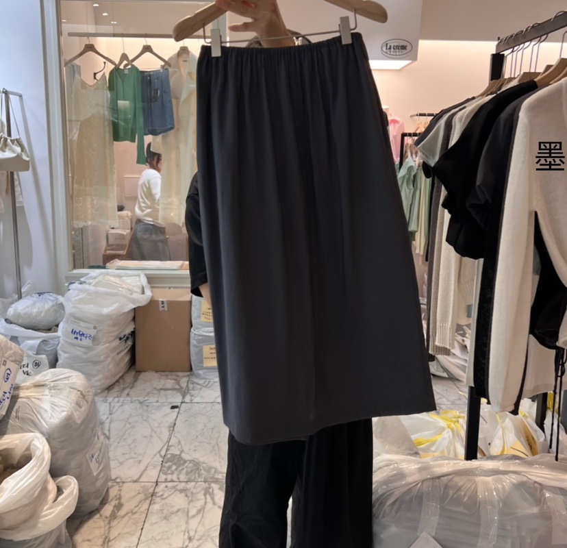 LA MAGIE FEMME韓國㊣直郵東大門代購女裝新款25春夏長裙Lamagie Femme半身裙/中短裙圖色3