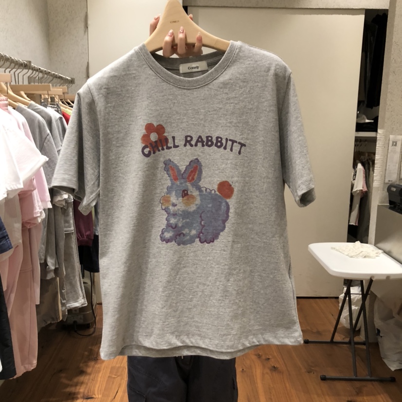 COMELY韓國直郵㊣女裝新品時尚推薦休閑熱賣人氣25春夏T恤COMELYT恤圖色3